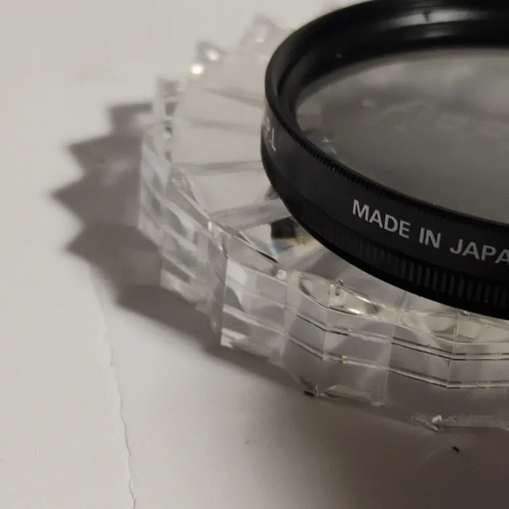 Sunpak Circular Polarizer C-PL 58mm Lens Filter Polar C. P. L.